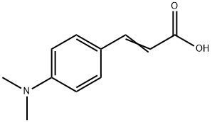 4-二甲基氨基肉桂酸 结构式
