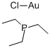 氯(三乙基膦)金(I) 结构式