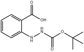 2-(2'-N-BOC-HYDRAZINO)BENZOIC ACID 结构式