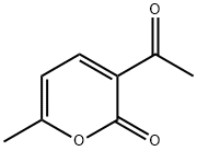 2H-Pyran-2-one, 3-acetyl-6-methyl- (9CI) 结构式