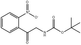 [2-(2-NITRO-PHENYL)-2-OXO-ETHYL]-CARBAMIC ACID TERT-BUTYL ESTER 结构式