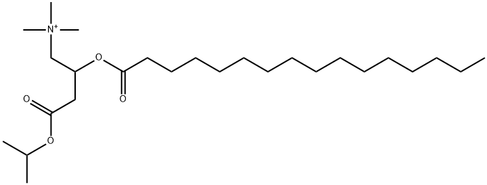 palmitoylcarnitine isopropyl ester 结构式