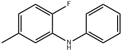 2-氟-5-甲基二苯胺 结构式