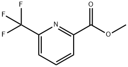 6-三氟甲基吡啶-2-甲酸甲酯 结构式