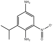 4-AMINO-3-NITRO-5-ISOPROPYLANILINE 结构式