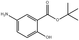 叔-丁基 5-氨基-2-羟基苯酸盐 结构式