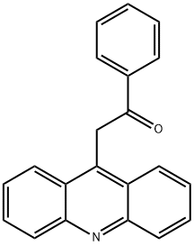 2-(9-ACRIDINYL)-1-PHENYLETHANONE 结构式
