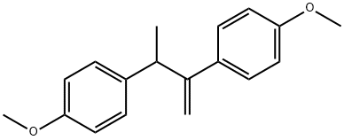 2,3-Bis(p-methoxyphenyl)-1-butene 结构式