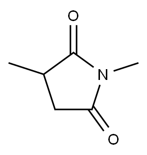 1,3-二甲基吡咯烷-2,5-二酮 结构式
