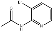 N-(3-溴吡啶-2-基)乙酰胺 结构式