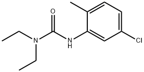 3-(5-Chloro-2-methylphenyl)-1,1-diethylurea 结构式