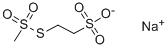 SODIUM (2-SULFONATOETHYL)METHANETHIOSULFONATE 结构式