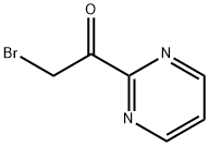 2-溴-1-嘧啶-2-乙酮 结构式