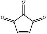 Cyclopent-4-ene-1,2,3-trione 结构式