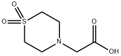 Thiomorpholinoacetic Acid 1',1'-Dioxide Monohydrate