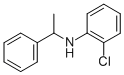 Benzenemethanamine, N-(2-chlorophenyl)-a-methyl- 结构式