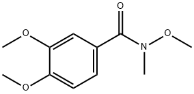 N,3,4-TRIMETHOXY-N-METHYLBENZAMIDE 结构式