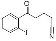 5-(2-碘苯基)-5-氧代戊腈 结构式