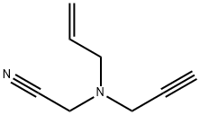 Acetonitrile, (2-propenyl-2-propynylamino)- (9CI) 结构式