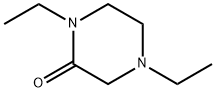 Piperazinone, 1,4-diethyl- (9CI) 结构式