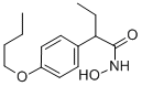 2-(p-Butoxyphenyl)butyrohydroxamic acid 结构式