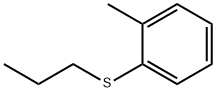 1-Methyl-2-(propylthio)benzene 结构式