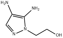 N-羟乙基-4,5-二氨基吡唑 结构式