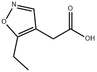 4-Isoxazoleaceticacid,5-ethyl-(9CI) 结构式