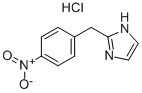 2-(4-NITRO-BENZYL)-1H-IMIDAZOLE HCL 结构式