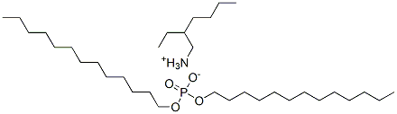 磷酸三癸酯与2-乙基-1-己胺的化合物 结构式