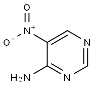 4-Pyrimidinamine, 5-nitro- (9CI) 结构式