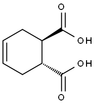 (±)-反式-4-环己烯-1,2-二甲酸 结构式