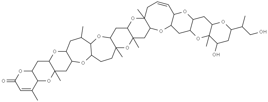 BREVETOXIN 9 结构式