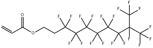 2-(全氟-9-甲基辛)丙烯酸乙酯 结构式