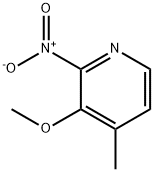 3-甲氧基-4-甲基-2-硝基吡啶 结构式