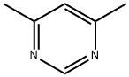 4,6-二甲基嘧啶 结构式