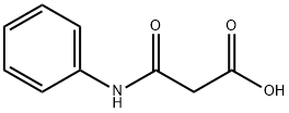 3-氧代-3-(苯氨基)丙酸 结构式