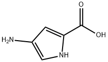 4-氨基吡咯-2-羧酸 结构式