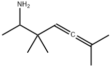 4,5-Heptadien-2-amine,  3,3,6-trimethyl- 结构式