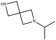 2-异丙基-2,6-二氮杂螺[3,3]庚烷 结构式