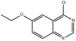 4-氯-6-乙氧基喹唑啉 结构式