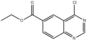 4-氯喹唑啉-6-甲酸乙酯 结构式