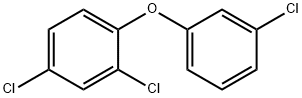 2,4-Dichlorophenyl 3-chlorophenyl ether 结构式