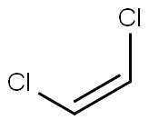 顺-1,2-二氯乙烯 结构式