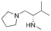 (S)-N,3-diMethyl-1-(pyrrolidin-1-yl)butan-2-aMine 结构式