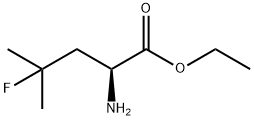 (S)-4-氟亮氨酸乙酯 结构式
