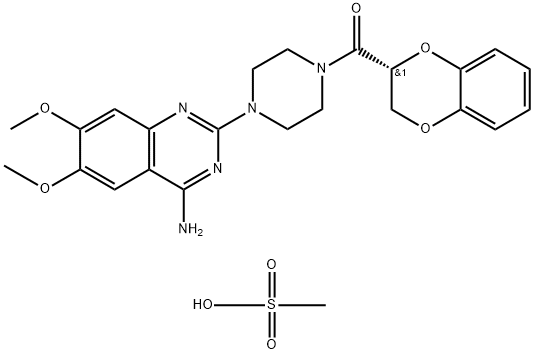 1,4-Benzodioxin, piperazine deriv. 结构式