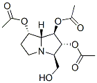 1H-Pyrrolizine-1,2,7-triol, hexahydro-3-(hydroxymethyl)-, 1,2,7-triacetate, 1R-(1.alpha.,2.beta.,3.alpha.,7.beta.,7a.alpha.)- 结构式