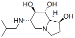 1,7,8-Indolizinetriol, octahydro-6-(2-methylpropyl)amino-, 1S-(1.alpha.,6.beta.,7.alpha.,8.beta.,8a.beta.)- 结构式