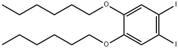 1,2-DIIODO-4,5-(DIHEXYLOXY)BENZENE 结构式